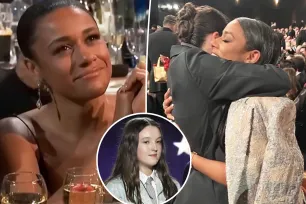 Bella Ramsey and Ariana DeBose squash their beef with a hug at Emmys 2024 after shady Critics Choice joke