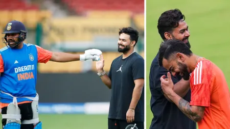 WATCH: Rishabh Pant’s reunion with Indian team in Bangalore ahead of 3rd T20I vs Afghanistan