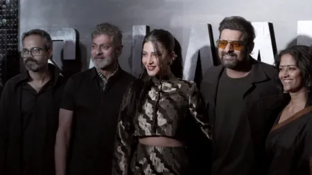 Salaar team celebrates the success of Prabhas’s film in Bengaluru. Watch