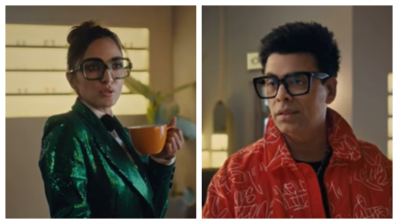 Kiara Advani roasts Karan Johar in hilarious new ad, asks catty questions about dating life. Watch