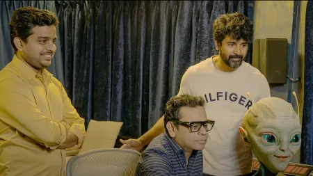 With new behind-the-scenes footage, Sivakarthikeyan, AR Rahman and R Ravikumar talk about making of Ayalaan