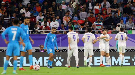 Uzbekistan show mirror to Indian football in a 3-0 rout in AFC Asian Cup 2024