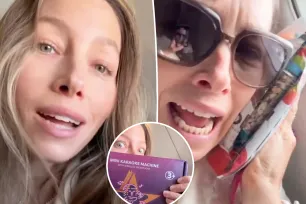 Jessica Biel stranded on plane due to extreme weather conditions: We ‘cannot land’