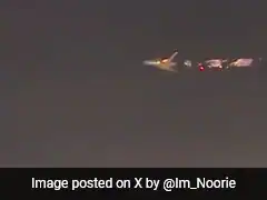 Video: Flames Shoot Out Of US Boeing Cargo Plane After Engine Catches Fire