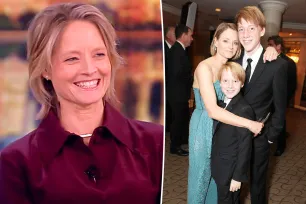 Jodie Foster says she hid her career from her kids: They ‘thought I was a construction worker’