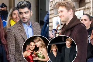 Taylor Swift’s ex Joe Alwyn makes rare appearance at fashion show alongside Selena Gomez’s rumored ex Zayn Malik