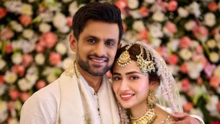 Shoaib Malik ties knot with Pakistan actor Sana Javed