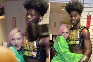 Madonna surprises Lil Nas X backstage at his concert: ‘Better put on a show for me’