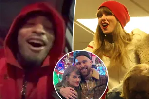 Travis Kelce’s fellow Chiefs tight end celebrates Kansas City’s playoff win by blasting pointed Taylor Swift song