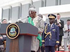 Liberia President, 79, Helped Away From Podium During Inauguration Speech