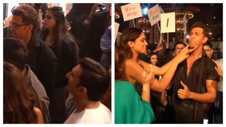 Fighter: Ranveer Singh makes a cameo, Deepika Padukone feeds cake to Hrithik Roshan as they dance to ‘Aaj Sher Khul Gaye’. Watch