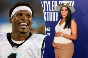 Cam Newton’s pregnant girlfriend, Jasmin Brown, ‘excited’ to become a mom to his 8th child