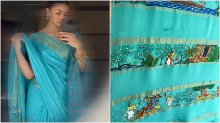 Alia Bhatt’s saree for Ayodhya Ram Mandir visit took ‘100 hours of effort’, depicts chosen scenes from Ramayana