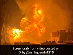 Video: Vehicle Carrying 60 Tons Of Gas Explodes In Mongolia, Huge Flames Engulf Street