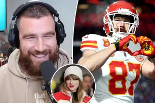 Travis Kelce: I did heart-hand pose ‘to spread the love’ after ‘disrespectful’ Bills fans booed Taylor Swift