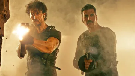 Bade Miyan Chote Miyan teaser: ‘Real action heroes’ Akshay Kumar, Tiger Shroff fight India’s masked enemy in massy actioner