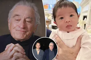 Robert De Niro, 80, tears up talking about being a father to baby Gia: ‘It’s wondrous’