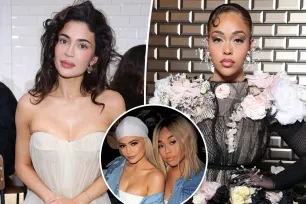 Kylie Jenner has friendly moment with former BFF Jordyn Woods at Paris Fashion Week