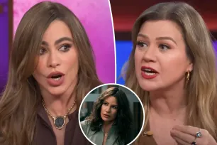 Sofía Vergara snaps at Kelly Clarkson for calling ‘Griselda’ transformation ‘slight’: ‘Shut up!’