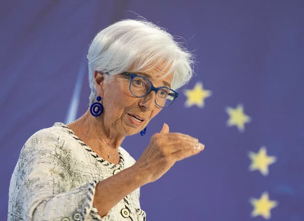 Watch: ECB President Christine Lagarde speaks after rate decision