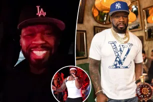 50 Cent shuts down Ozempic speculation, reveals he’s lost more than 40 pounds: ‘I was working the f–k out’