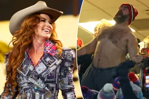 Shania Twain reacts to shirtless Jason Kelce meme that used lyrics from her song