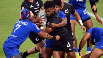 Rugby Sevens: All Blacks Sevens prevail in thriller against Samoa after shock defeat to France in Perth