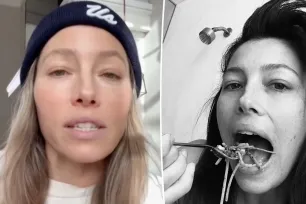 Jessica Biel raves about eating in the shower: ‘I find it deeply satisfying’