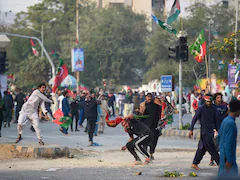 Dozens Detained As Pakistan Police Halt Rally For Jailed Ex-PM Imran Khan