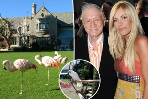 Crystal Hefner claims the ‘sad’ animals at Playboy Mansion were dying of thirst and ‘depressed’