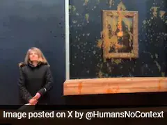 Activists Splash Soup On Glass-Protected Mona Lisa In Paris