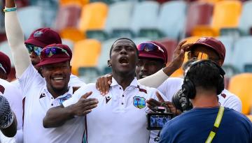 Cricket: West Indies stun Australia for incredible test series-levelling victory