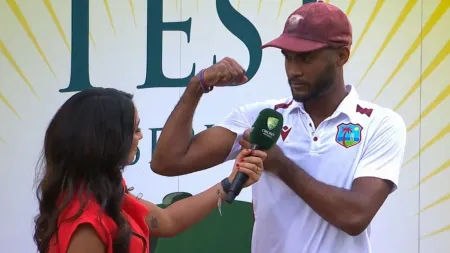 These muscles big enough for him? Kraigg Brathwaite slams Rodney Hogg for calling West Indies cricket team ‘pathetic’ and ‘hopeless’