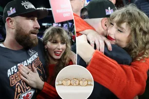 Travis Kelce gifted Taylor Swift $6K diamond friendship bracelet featuring couple’s cute nickname