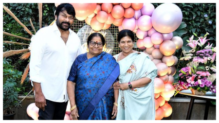 After his Padma Vibhushan win, Chiranjeevi celebrates mother Anjana Devi’s birthday: ‘Goddess’