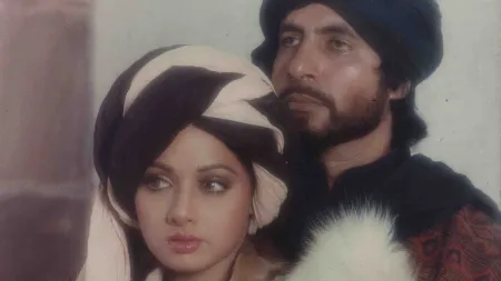 When Amitabh Bachchan showered a truck full of roses on Sridevi to convince her to do Khuda Gawah, she said no: ‘She put a condition…’