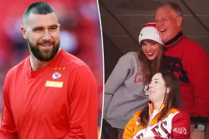 Travis Kelce reveals nickname for Taylor Swift’s dad, Scott, in sweet shout-out