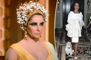 Elizabeth Taylor’s drug-addled lifestyle was so slovenly she caught Malta Fever from her dogs: book