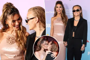 Chrishell Stause passionately kisses G Flip in PDA-packed moment at gala