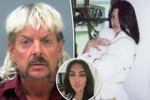 ‘Tiger King’ star Joe Exotic begs Kourtney Kardashian to have Kim get him out of ‘hell hole’ prison