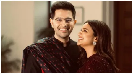 Parineeti Chopra says she googled Raghav Chadha’s marital status after first meeting: ‘Thankfully, he was single’