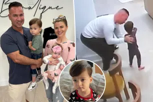 Mike ‘The Situation’ Sorrentino shares terrifying video of his son, 2, choking on pasta