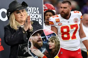 Melissa Etheridge jokingly says she’s ‘worried’ Travis Kelce may ‘retire early’ to be with Taylor Swift