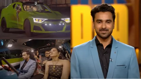 Shark Tank India: Judges take test drive of India’s first ‘AI car’, ask pitcher to find a job. Watch