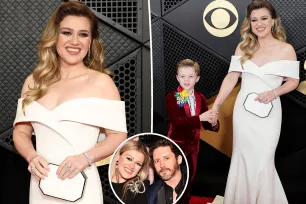 Kelly Clarkson brings son Remy, 7, to Grammys 2024 after Brandon Blackstock divorce