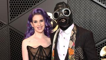 Grammys 2024: Kelly Osbourne and Slipknot's mask-clad Sid Wilson make red carpet debut