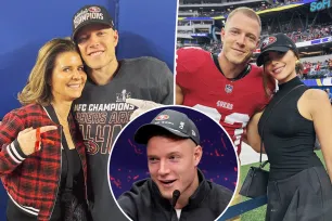 Christian McCaffrey ‘had to nix’ fiancée Olivia Culpo paying for Super Bowl suite for his family