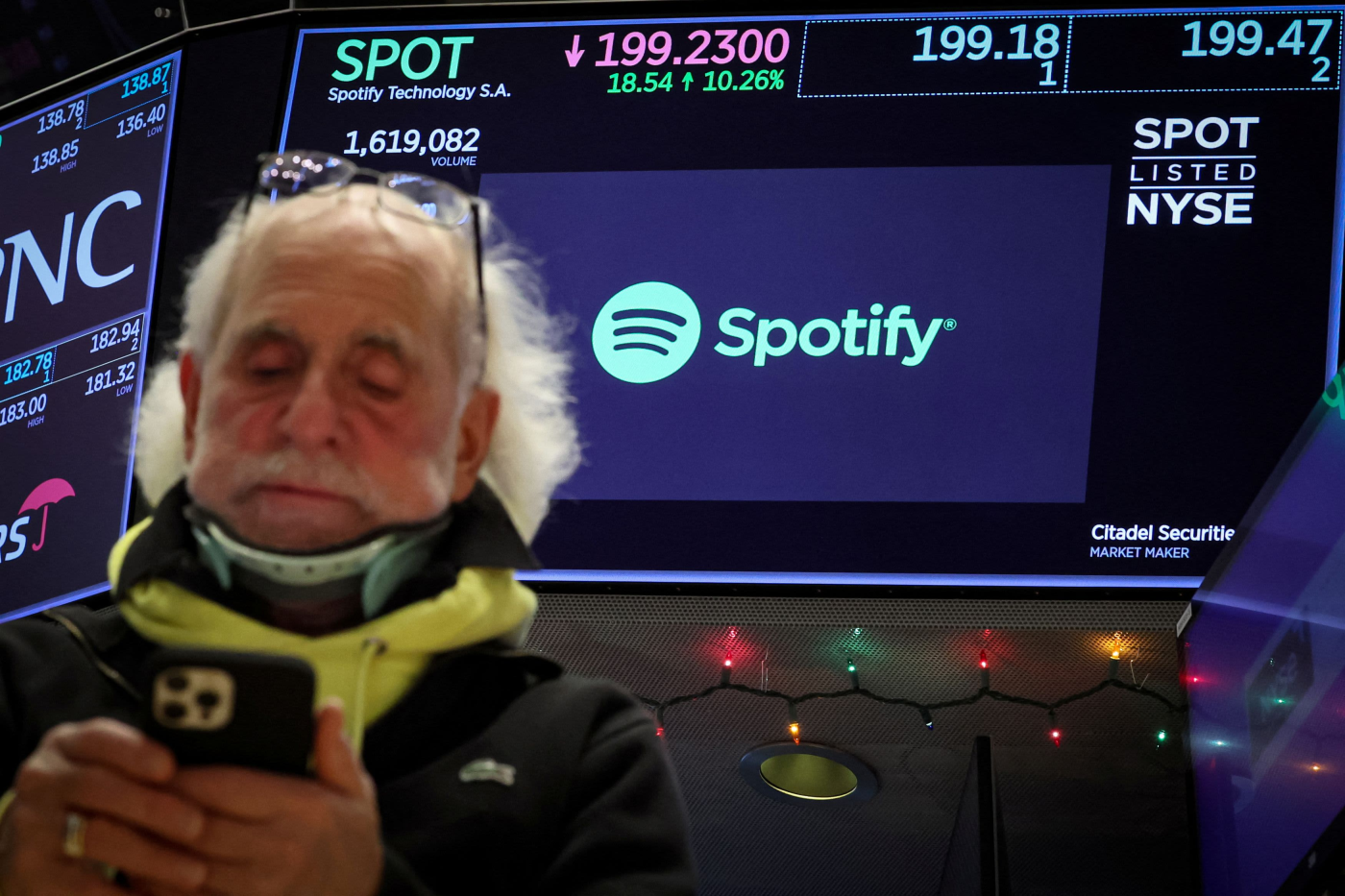 Stocks making the biggest moves premarket: Spotify, Eli Lilly, Palantir, UBS and more