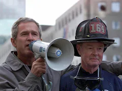 9/11 Firefighter Who Stood Next To George Bush In Iconic Photos Dies