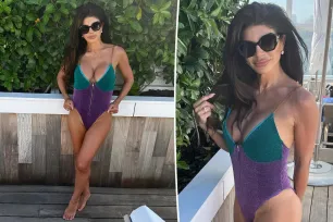 ‘RHONJ’ star Teresa Giudice, 51, rocks plunging bathing suit during Miami vacation